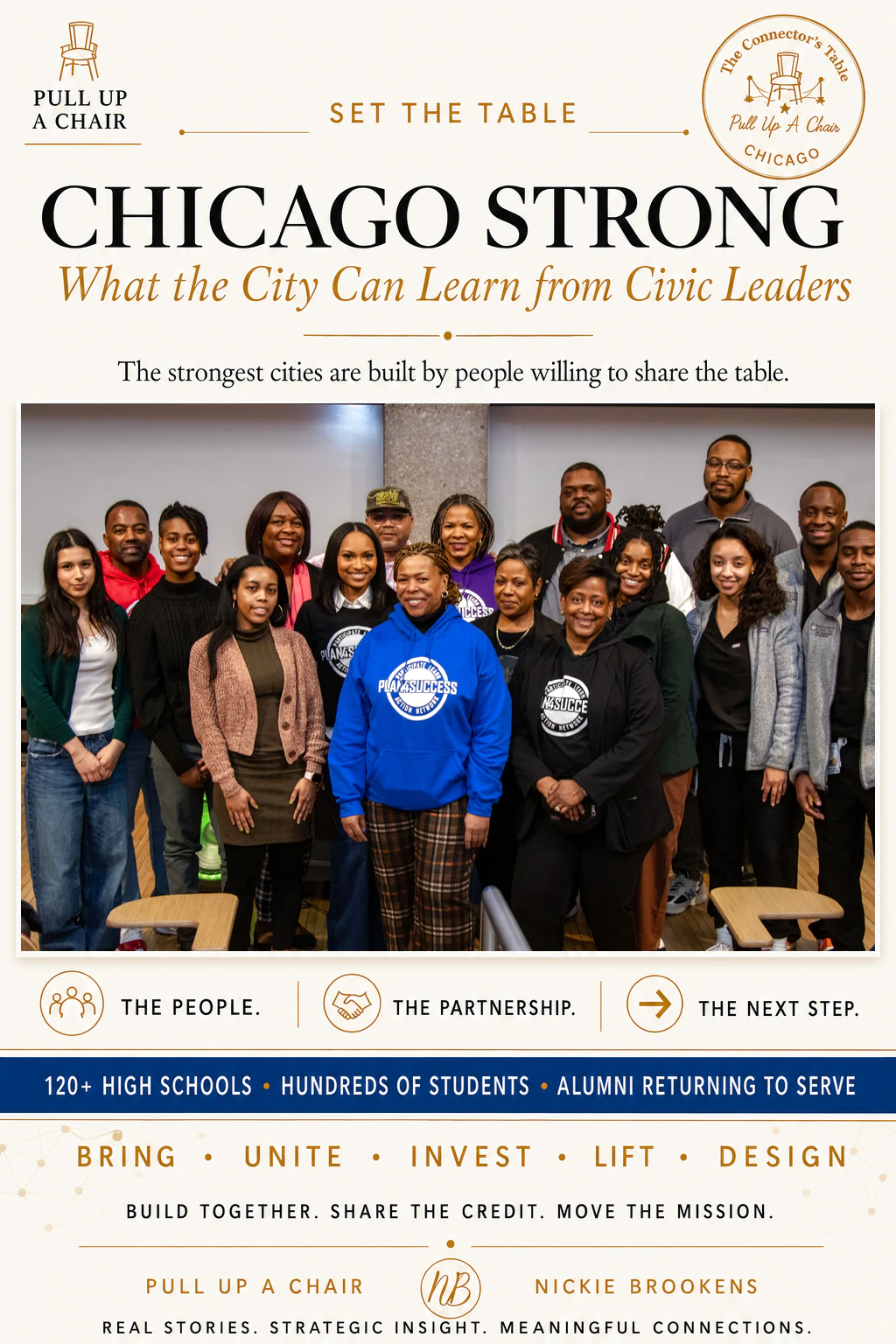 Chicago Strong: What the City Can Learn from Civic Leaders — Pull Up a Chair cover art